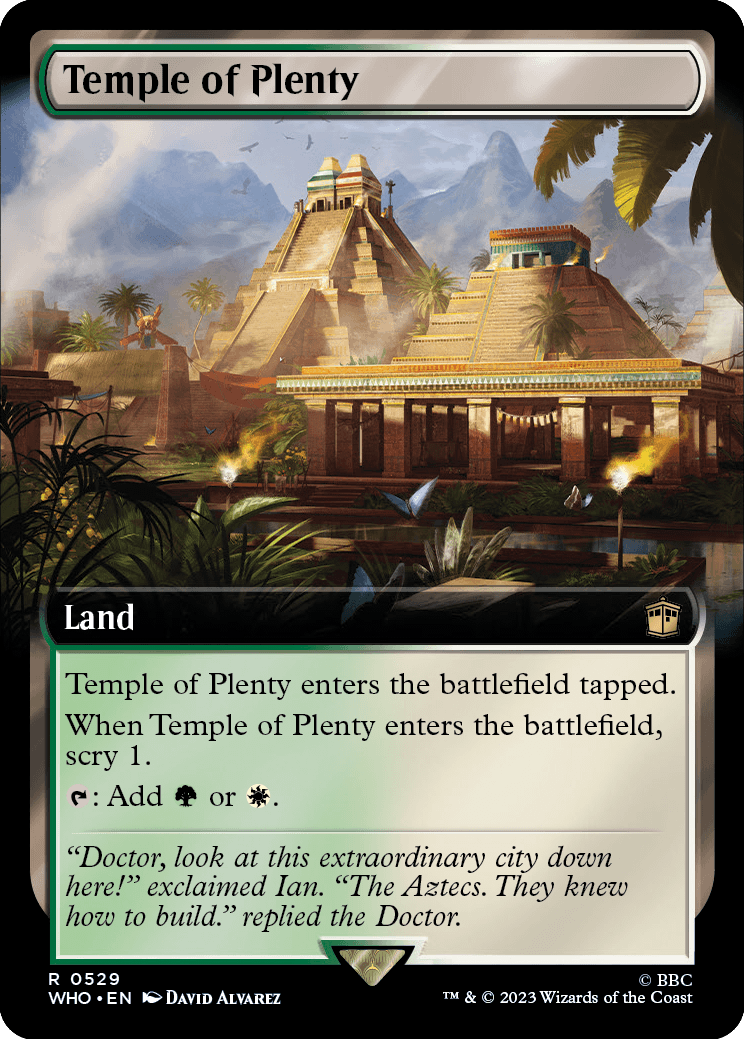 《豊潤の神殿/Temple of Plenty》 [WHO]