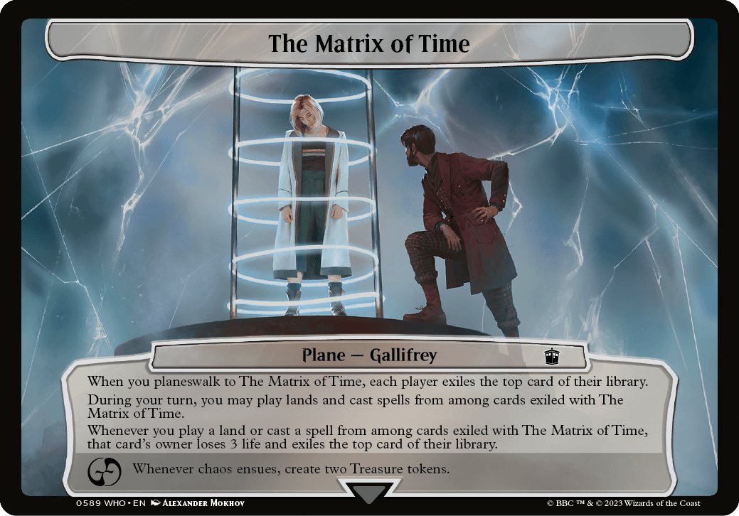 The Matrix of Time