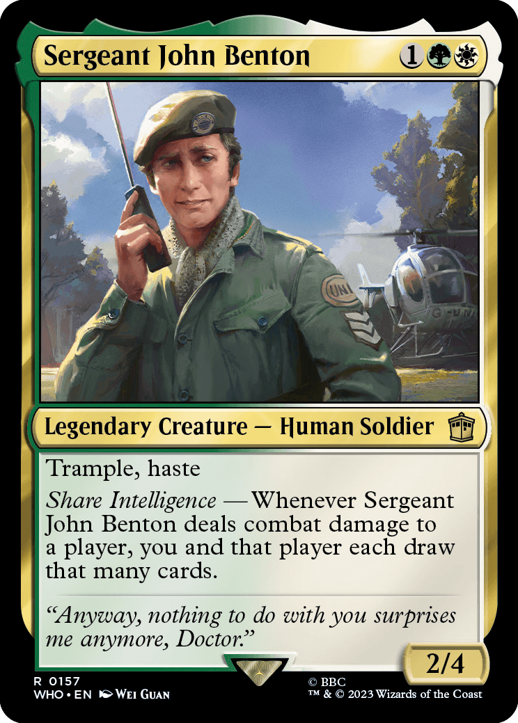 《ジョン・ベントン伍長/Sergeant John Benton》 [WHO]
