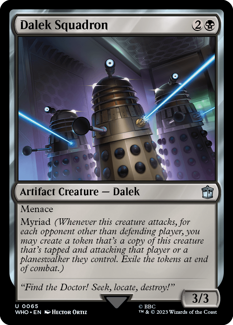 Doctor Who Is Now Magic: The Gathering 