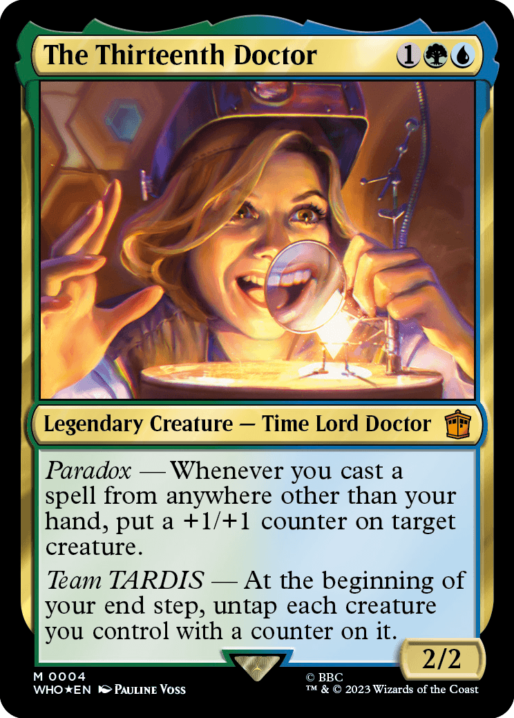 The Thirteenth Doctor (foil tradicional)