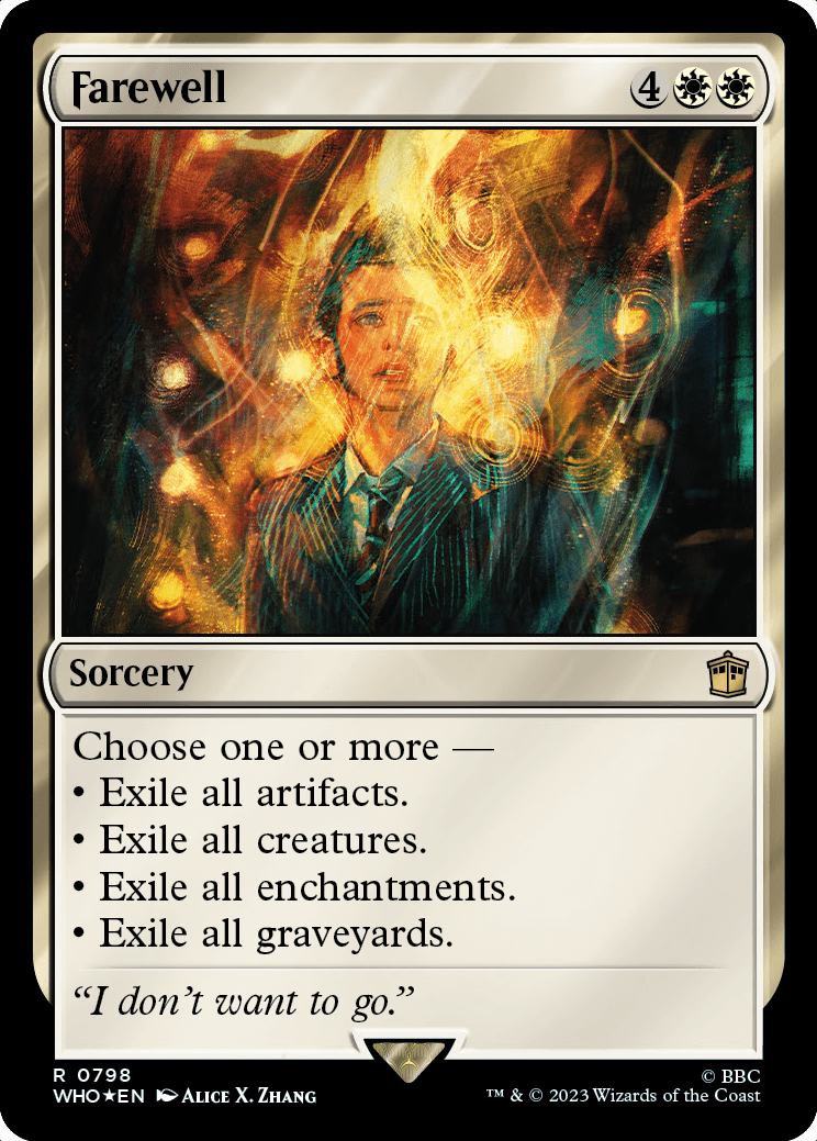 Farewell (Surge Foil)