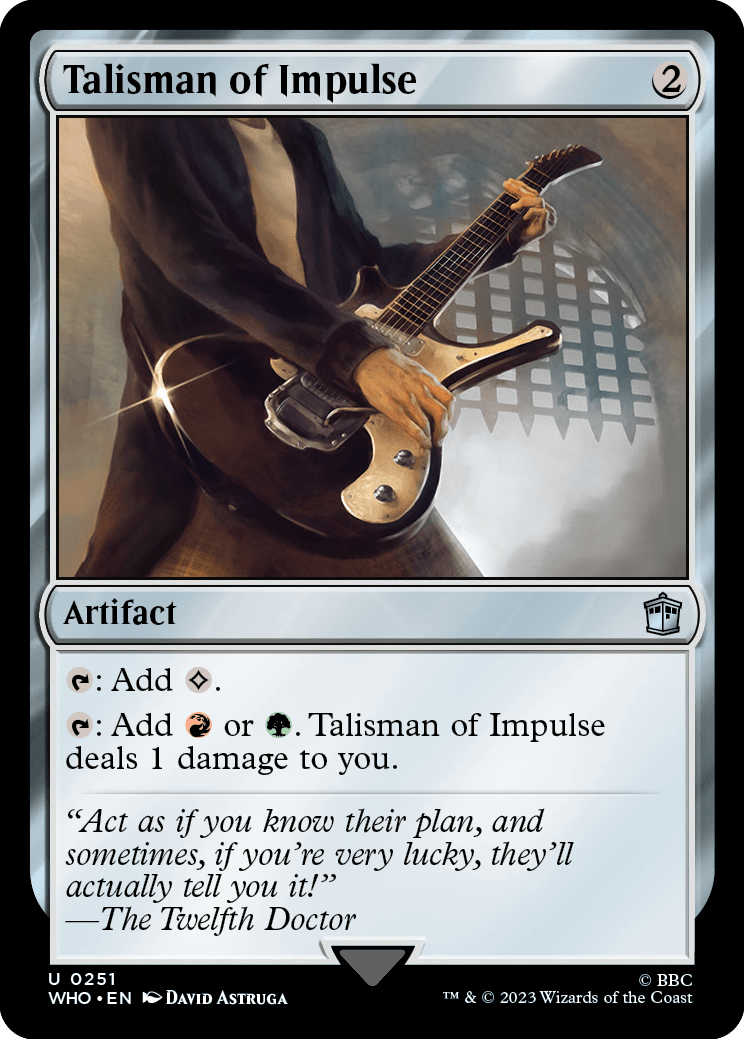 《衝動のタリスマン/Talisman of Impulse》 [WHO]