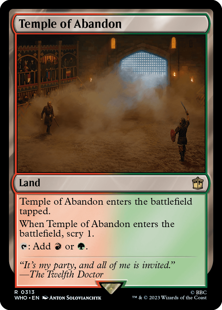 《奔放の神殿/Temple of Abandon》 [WHO]