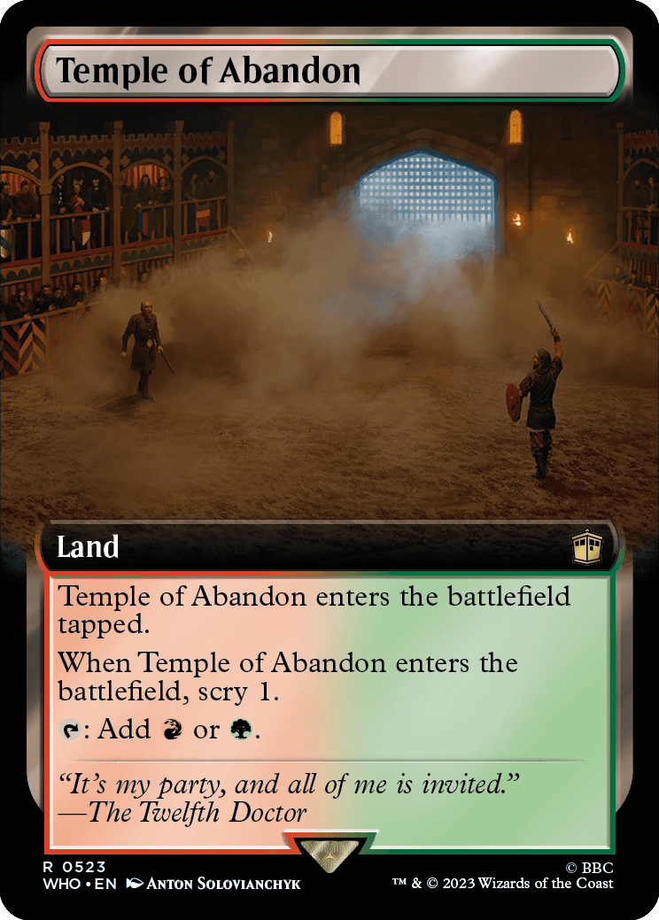 《奔放の神殿/Temple of Abandon》 [WHO]