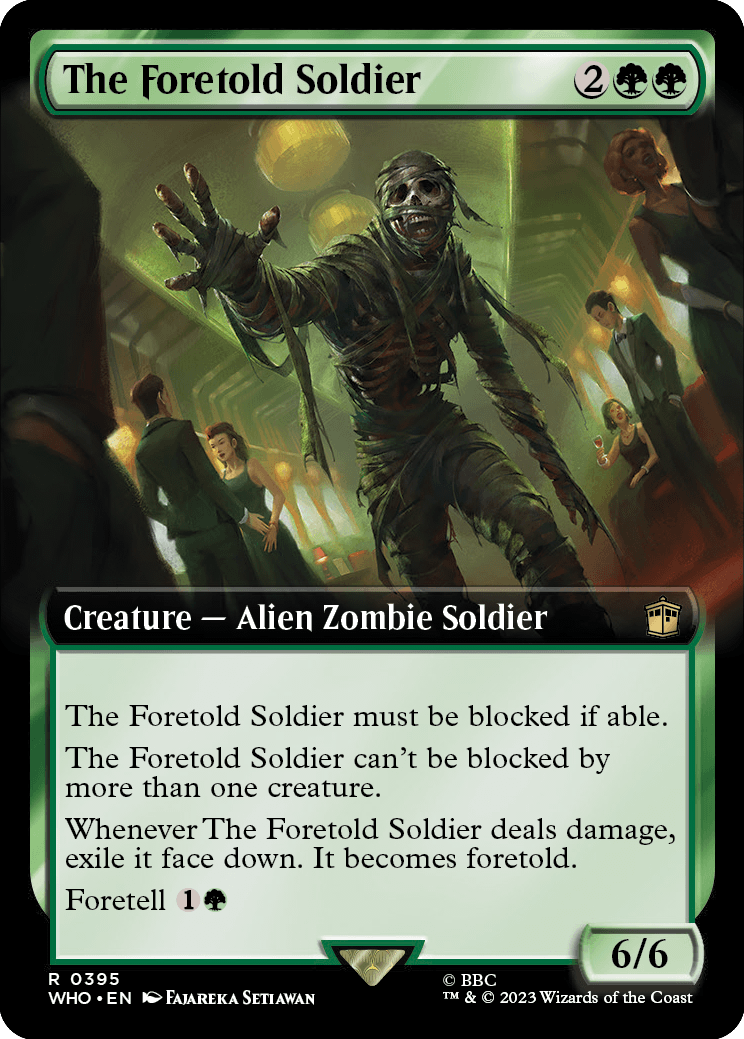 The Foretold Soldier (arte ampliada)