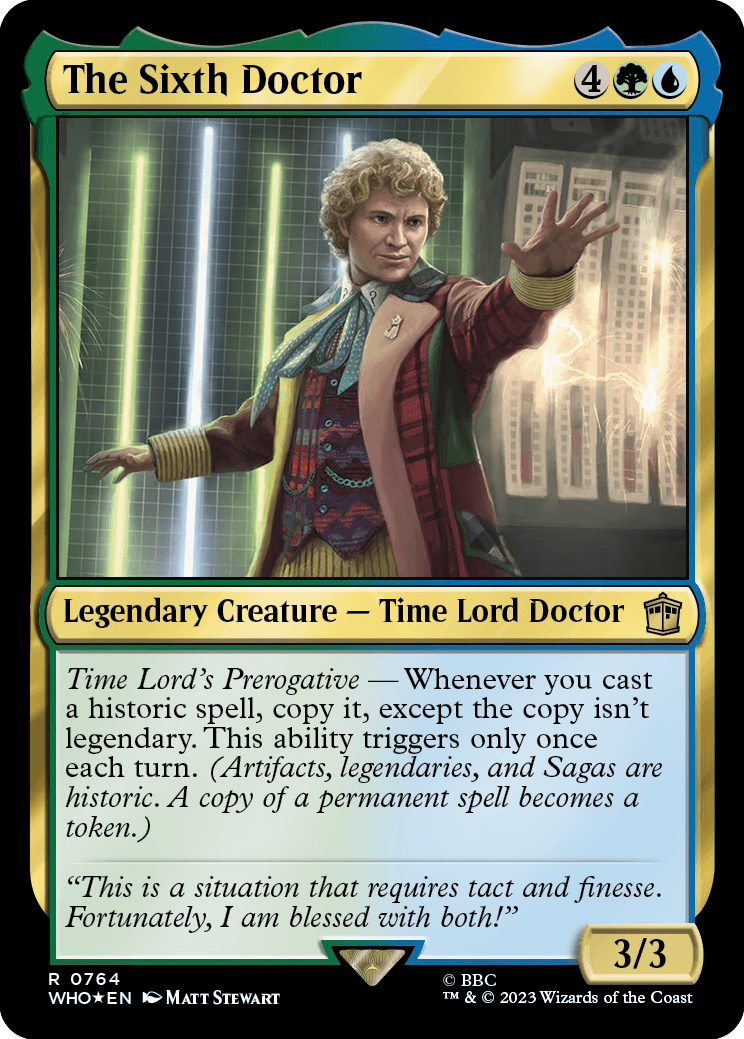《６代目ドクター/The Sixth Doctor》 [WHO]