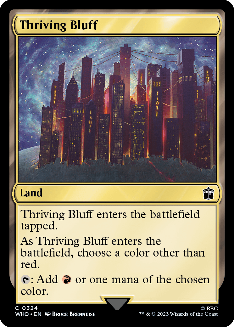 《興隆する絶壁/Thriving Bluff》 [WHO]