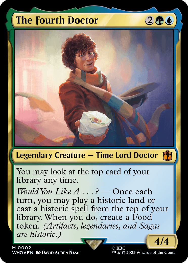 The Fourth Doctor (Traditional Foil)