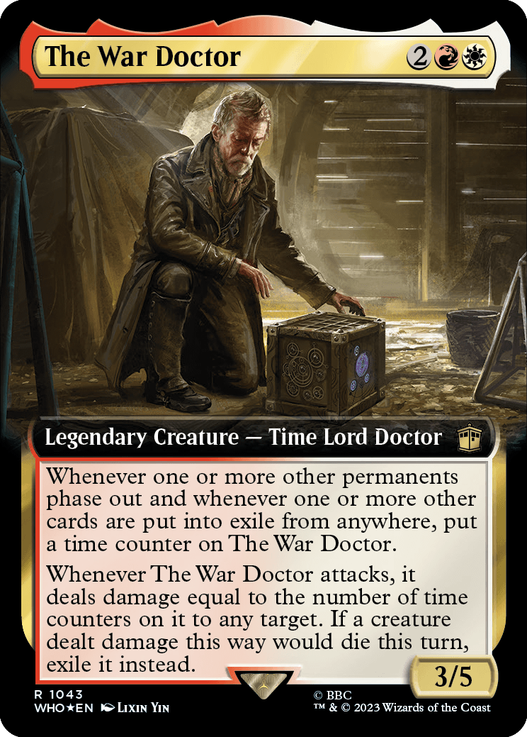 The War Doctor (Surge Foil Extended Art)