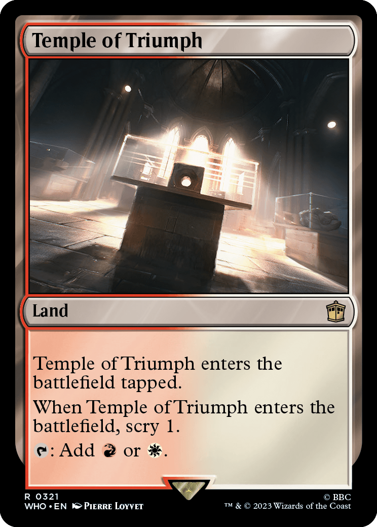 《凱旋の神殿/Temple of Triumph》 [WHO]