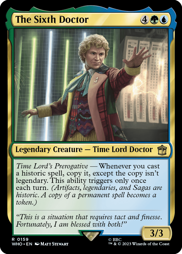 Doctor Who Is Now Magic: The Gathering 