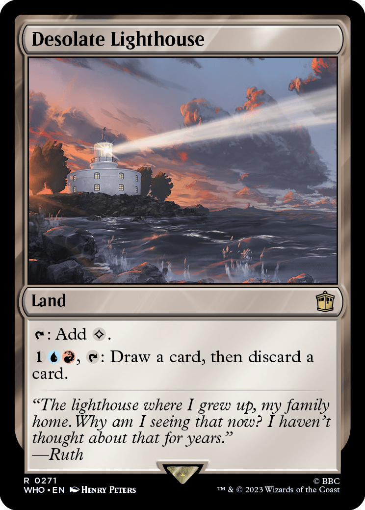 《僻地の灯台/Desolate Lighthouse》 [WHO]