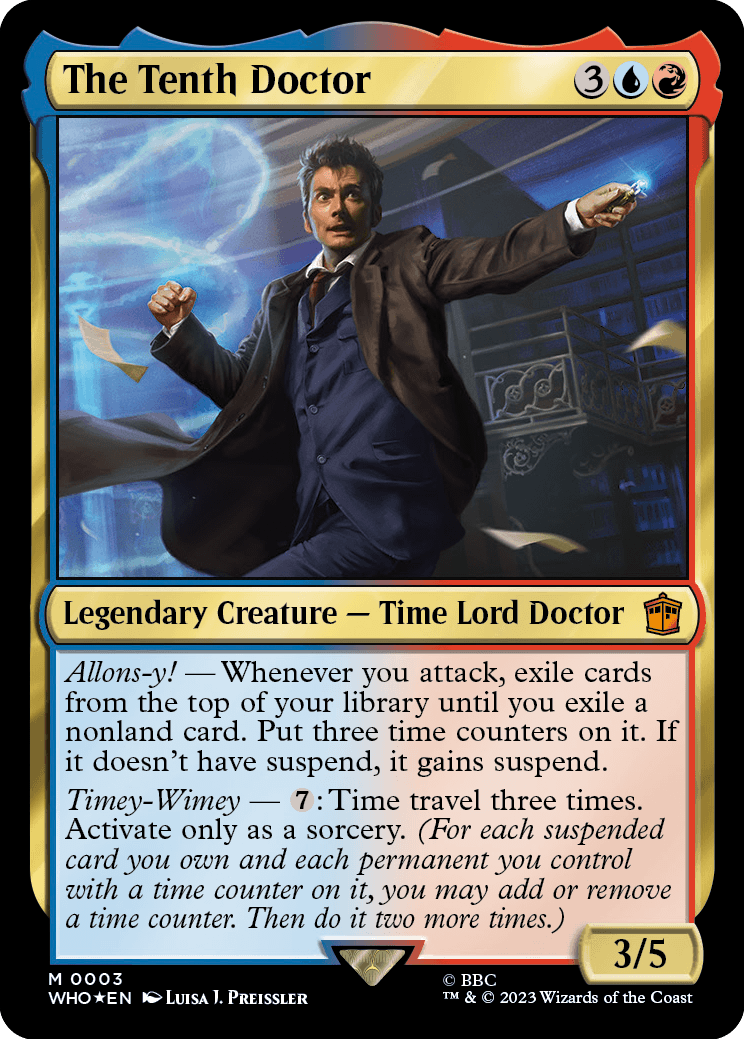 The Tenth Doctor (foil tradicional)