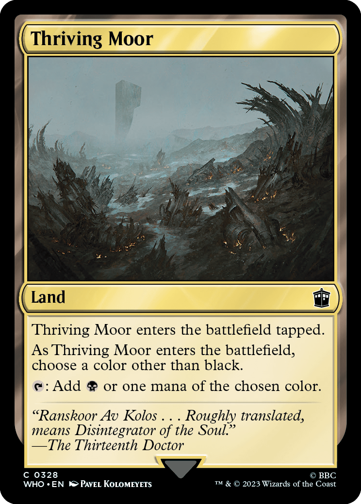 《興隆する湿地帯/Thriving Moor》 [WHO]