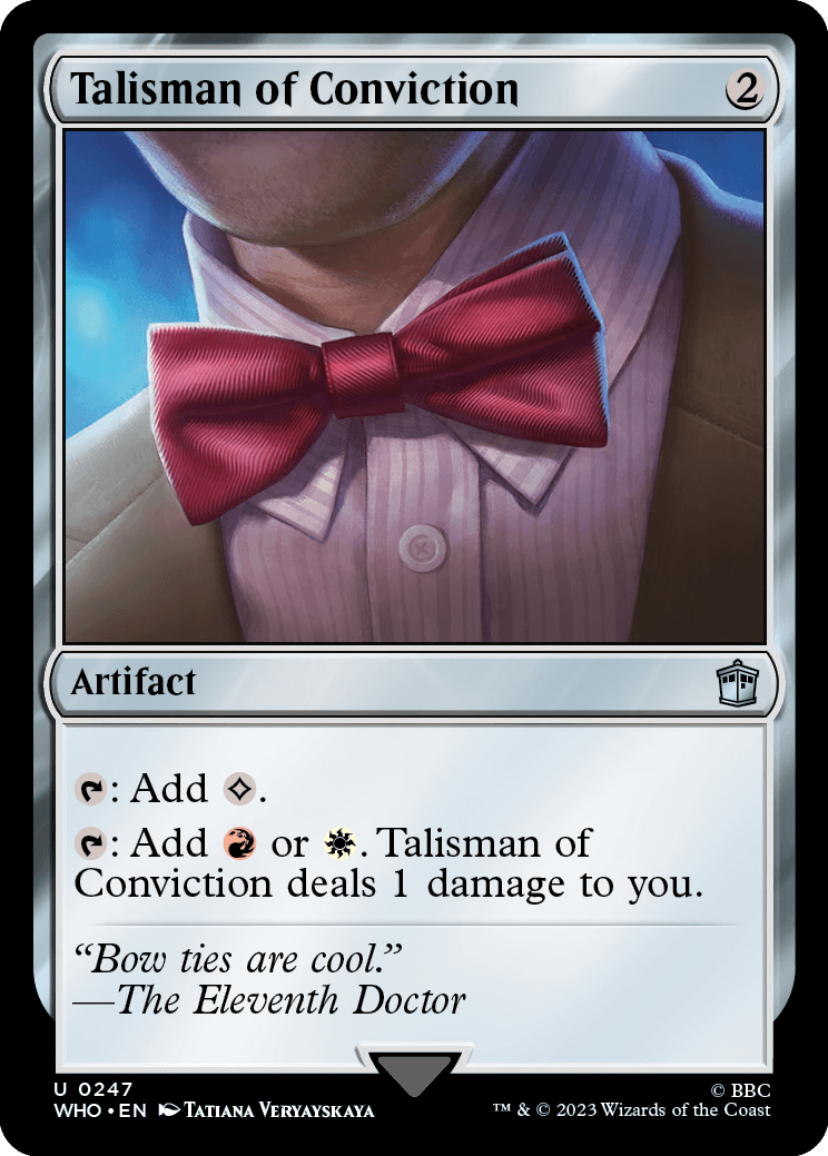 《確信のタリスマン/Talisman of Conviction》 [WHO]