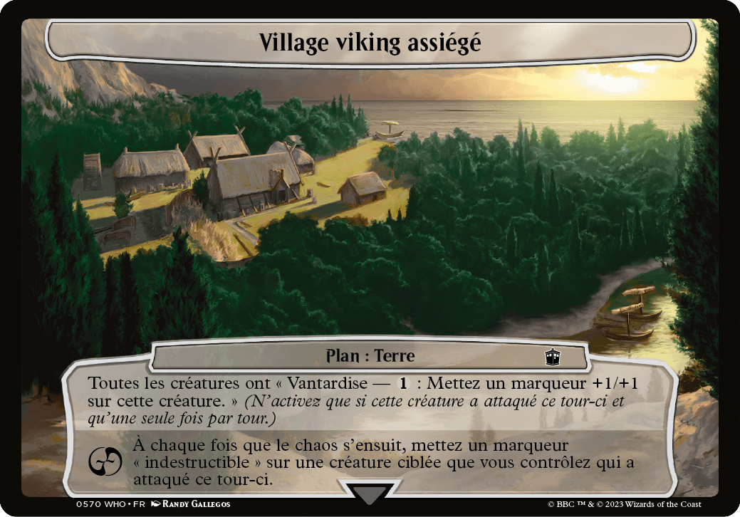 Village viking assiégé
