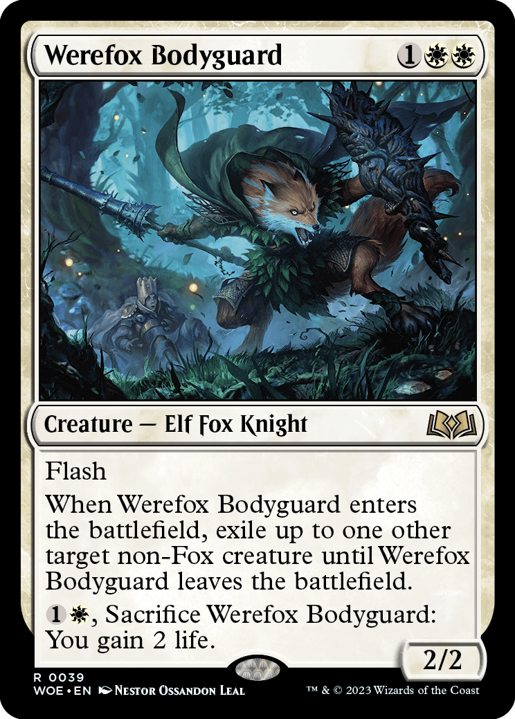《人狐のボディガード/Werefox Bodyguard》 [WOE]