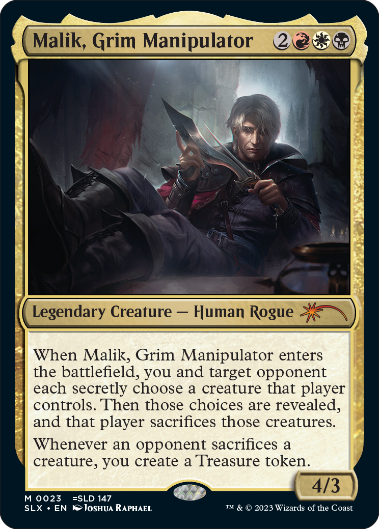 Malik, sinistre manipulateur