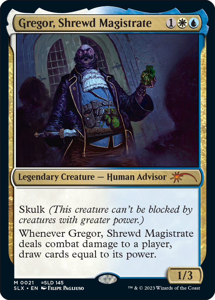 《Gregor, Shrewd Magistrate》