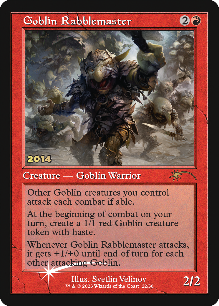 Goblin Rabblemaster (Promo)