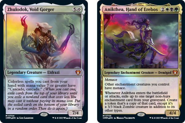 Zhulodok, Void Gorger and Anikthea, Hand of Erebos