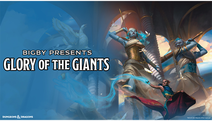 Bigby Presents: Glory of the Giants Social Media key art