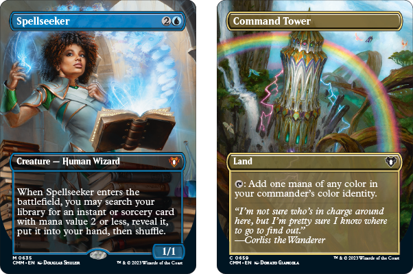 Borderless Art Command Tower and Spellseeker