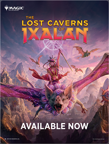 The Lost Caverns of Ixalan art poster