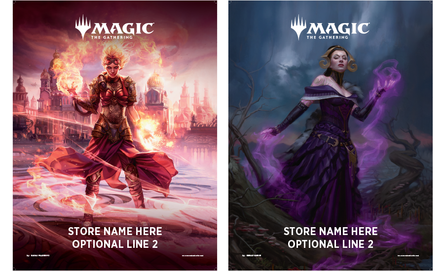Evergreen Magic: The Gathering art posters