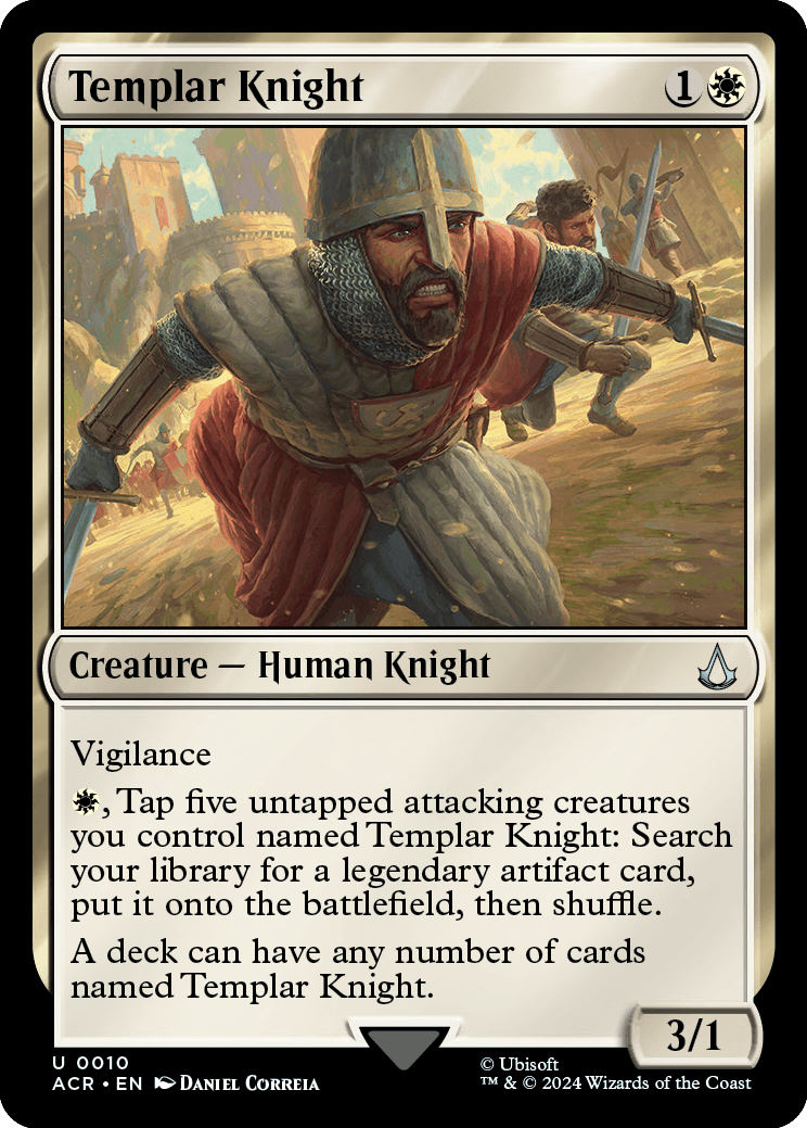 《テンプル騎士/Templar Knight》 [ACR]