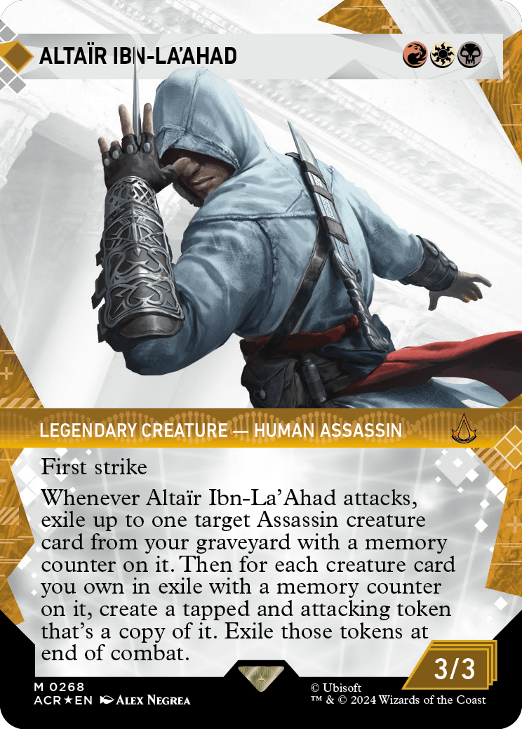 Altaïr Ibn-La’Ahad (foil con textura)