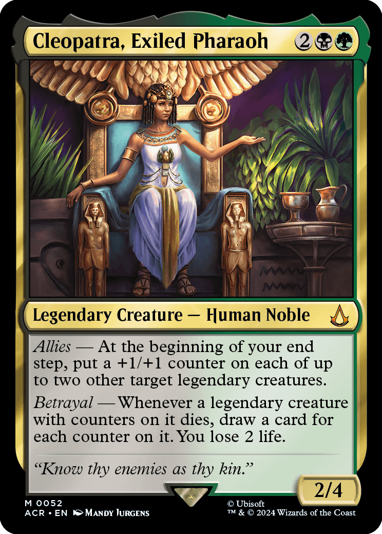 Cleopatra, verbannte Pharaonin