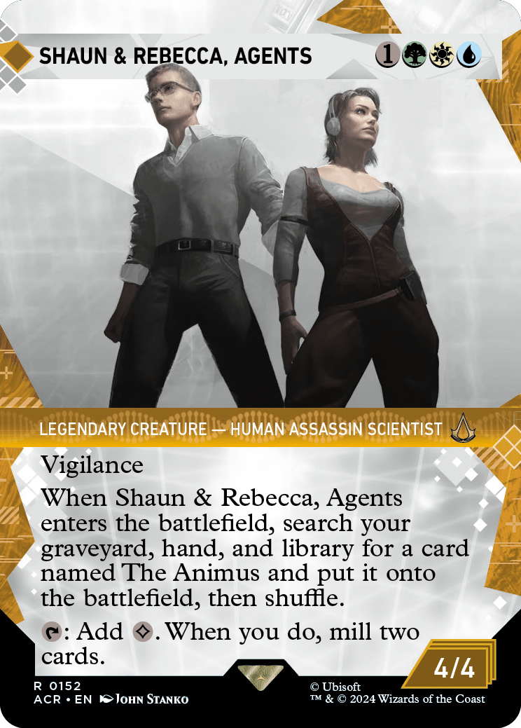 《団員、ショーンとレベッカ/Shaun & Rebecca, Agents》 [ACR]