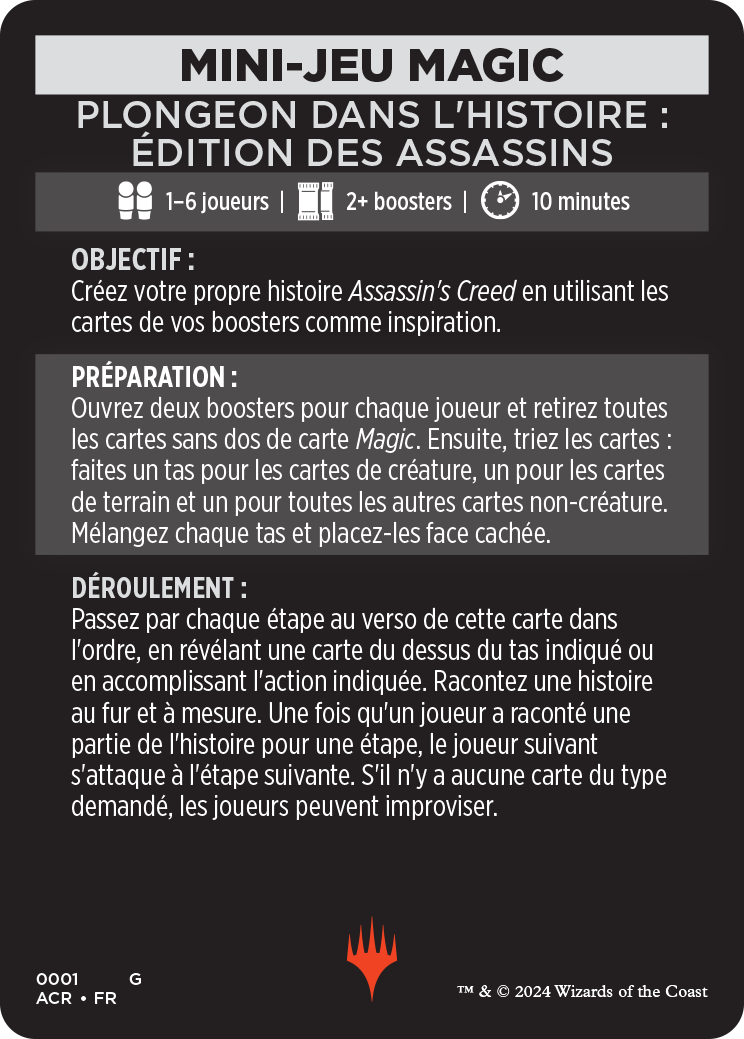 Plongeon dans l'histoire : édition des Assassins
