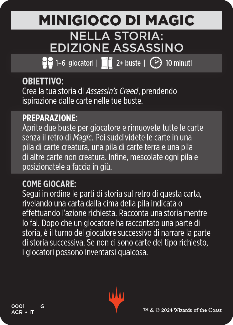 Scopri la Storia: Edizione Assassino