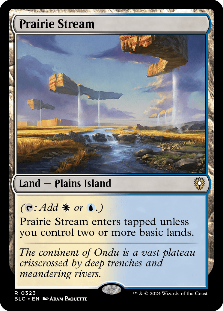 《大草原の川/Prairie Stream》 [BLC]