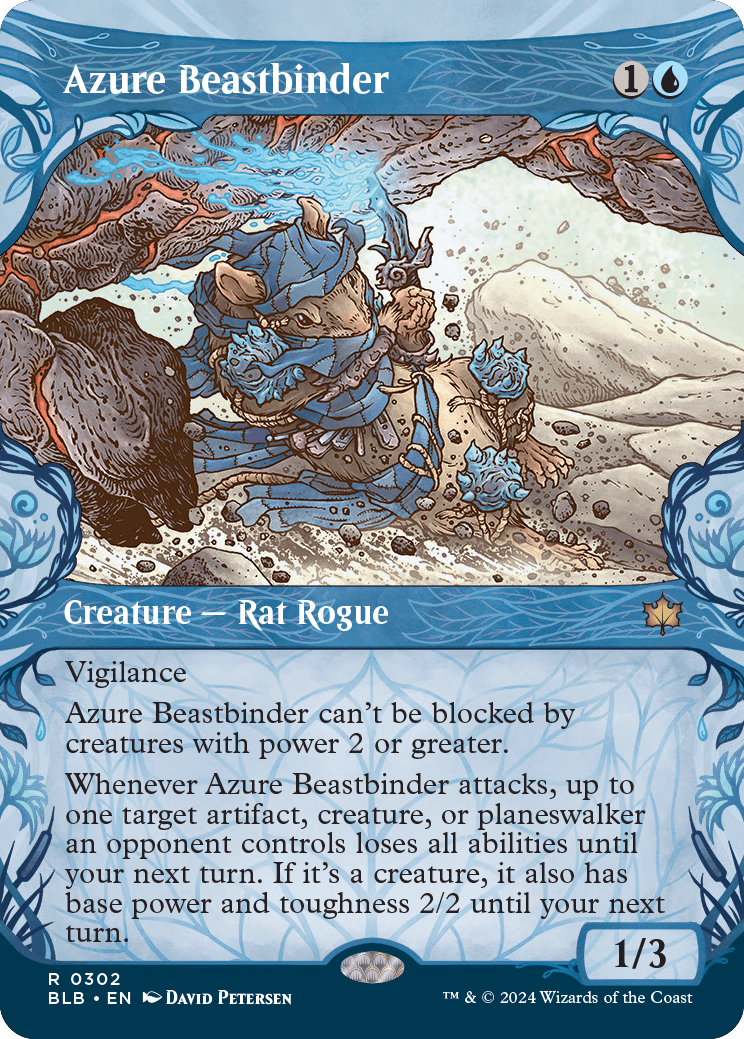 《群青の獣縛り/Azure Beastbinder》 [BLB]