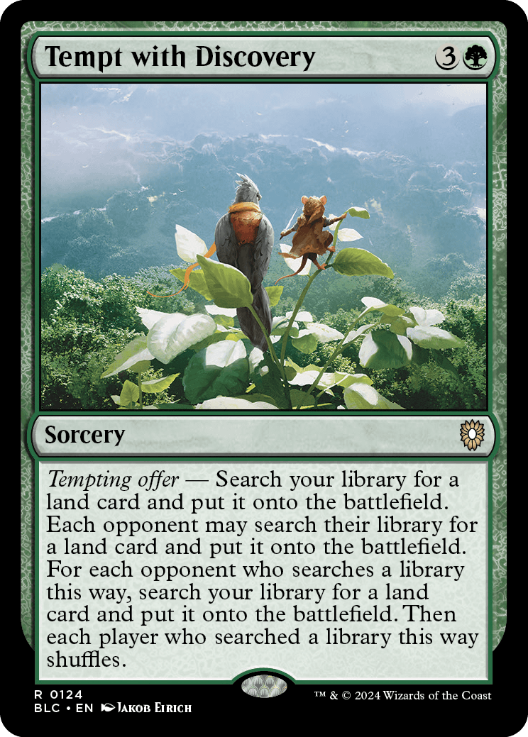 《発見の誘惑/Tempt with Discovery》 [BLC]