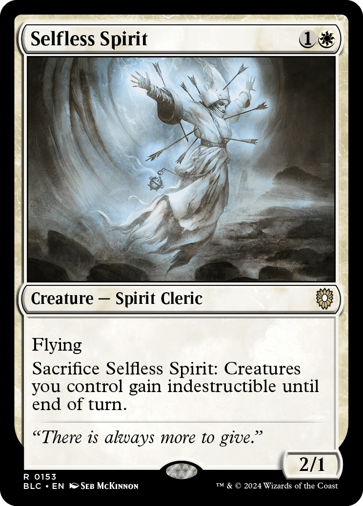 《無私の霊魂/Selfless Spirit》 [BLC]