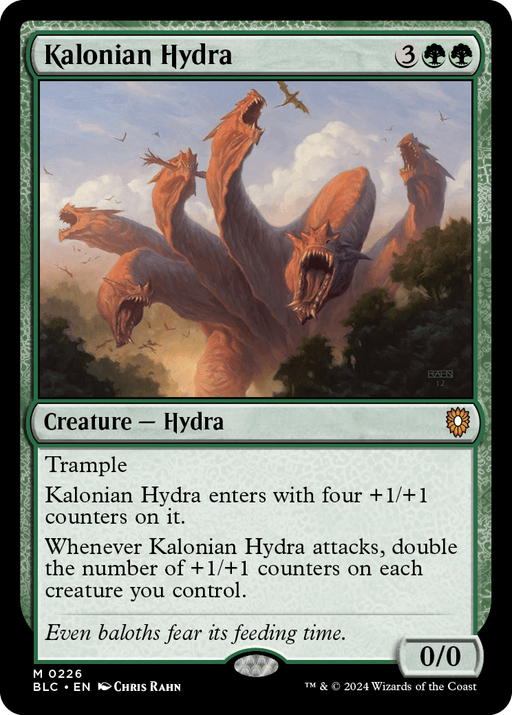 《カロニアのハイドラ/Kalonian Hydra》 [BLC]