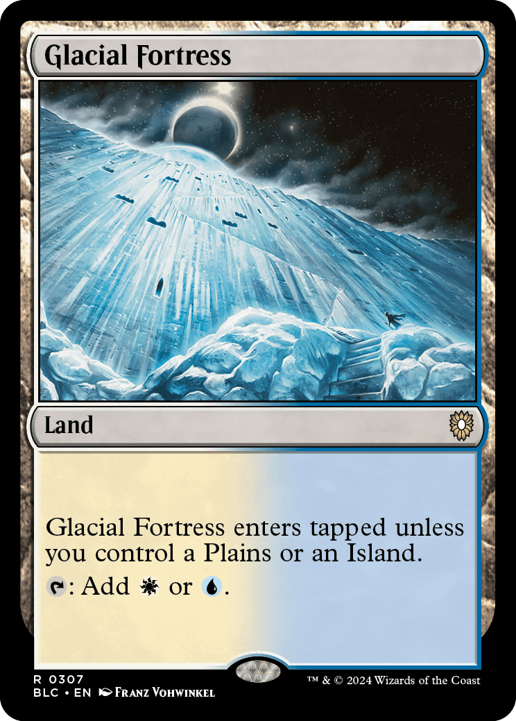 《氷河の城砦/Glacial Fortress》 [BLC]