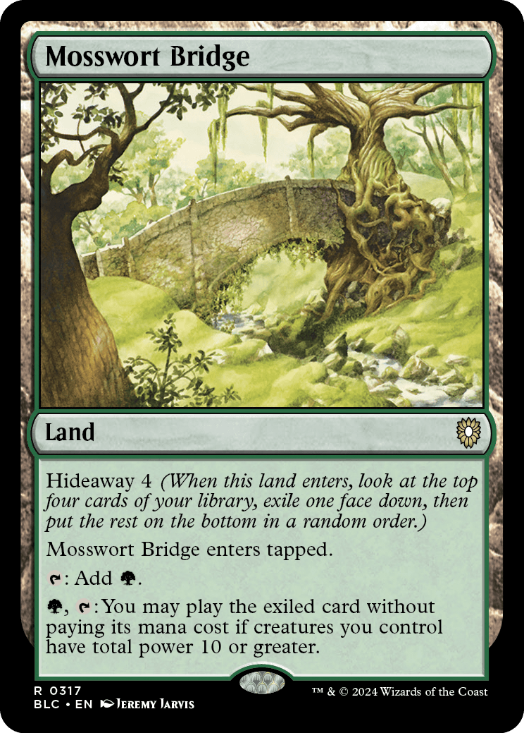 《苔汁の橋/Mosswort Bridge》 [BLC]