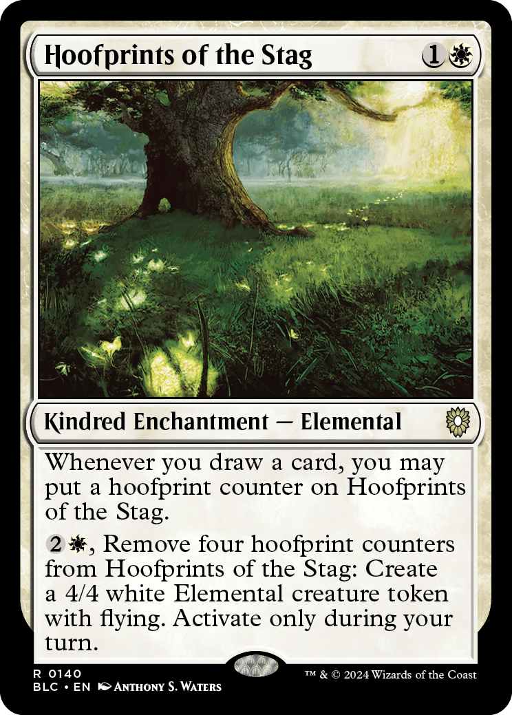 《雄鹿の蹄の跡/Hoofprints of the Stag》 [BLC]