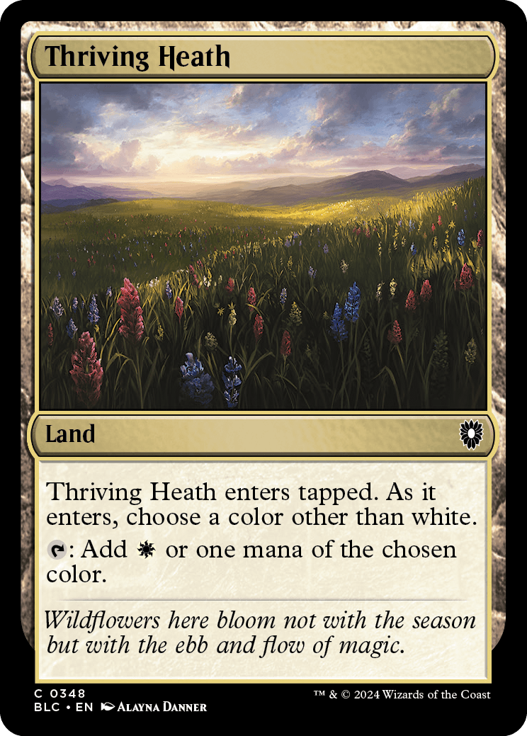 《興隆する荒野/Thriving Heath》 [BLC]