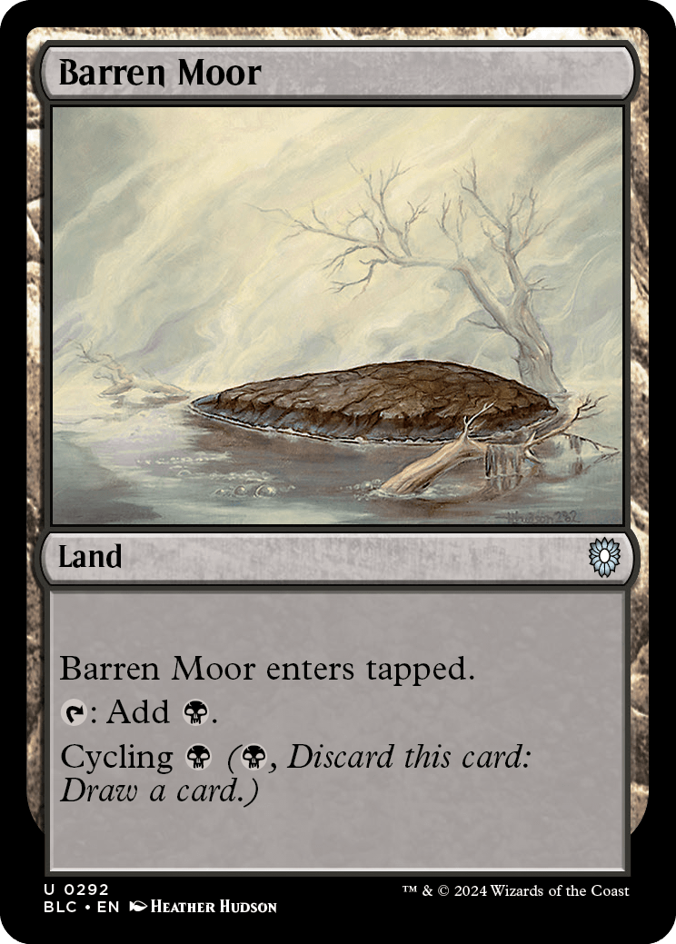 《やせた原野/Barren Moor》 [BLC]