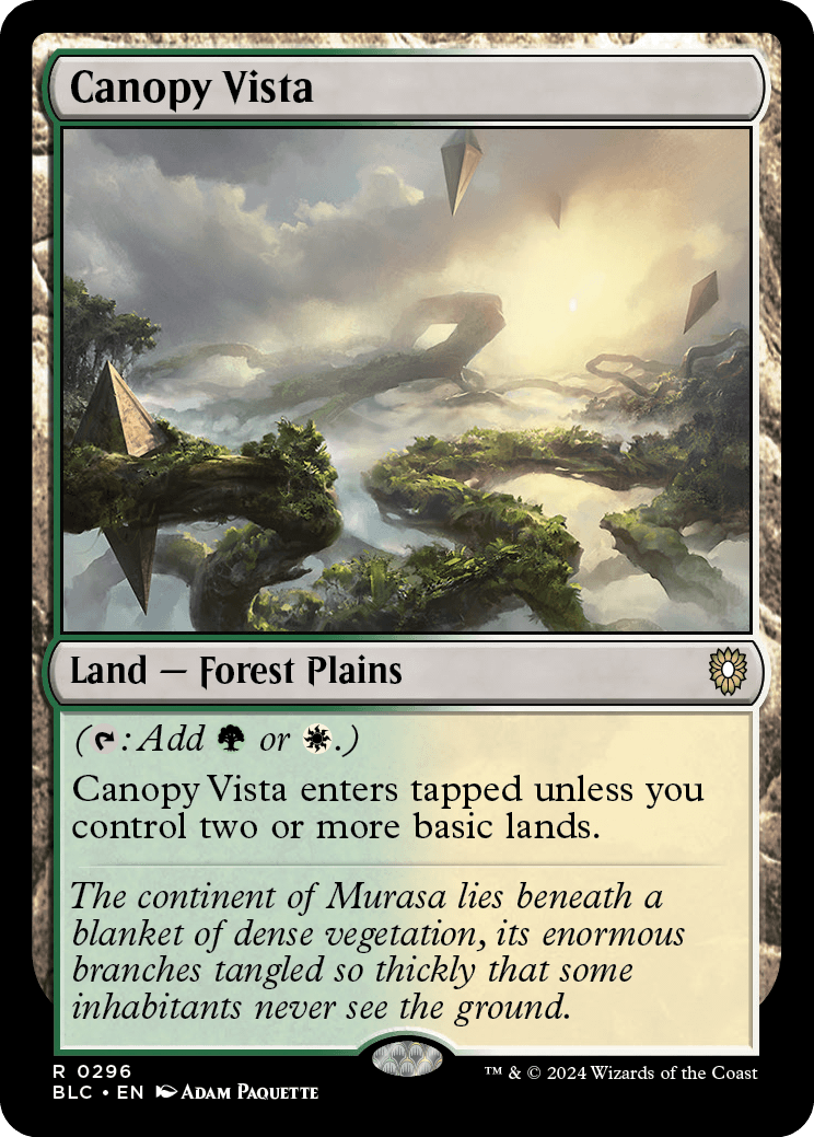 《梢の眺望/Canopy Vista》 [BLC]