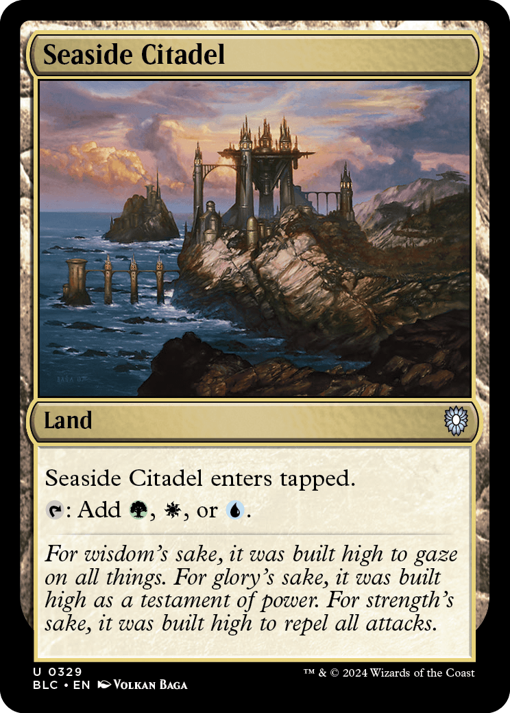 《海辺の城塞/Seaside Citadel》 [BLC]