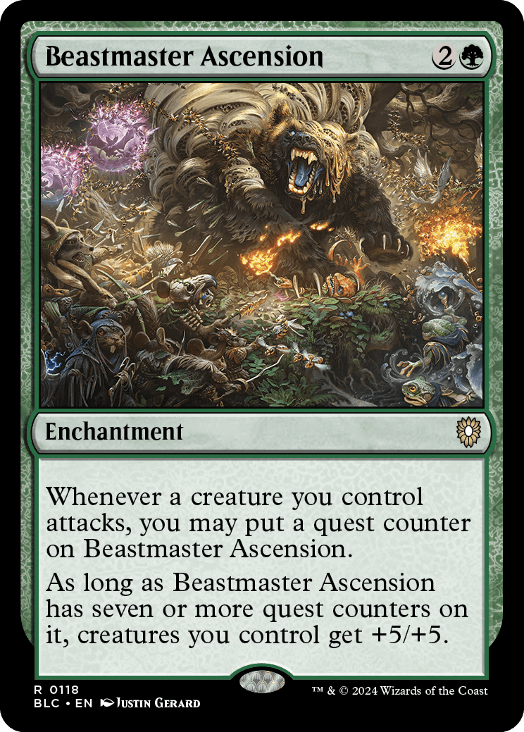 《獣使いの昇天/Beastmaster Ascension》 [BLC]