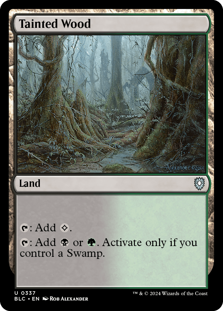 《汚れた森/Tainted Wood》 [BLC]